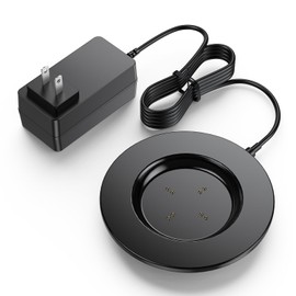 Charging Coaster 2 Compatible with Temperature Control Smart Mug 2 and 1 - Mug Power Cord - Charger Dock Base for Wireless Warmer Cup Accessories - Black