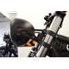 Alchemy Parts Pair of Black CNC Machined Headlight Brackets/Fork Clamps