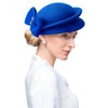 ELLYDOOR Wool Fascinator Hat Winter Wool Felt Berets Hat for