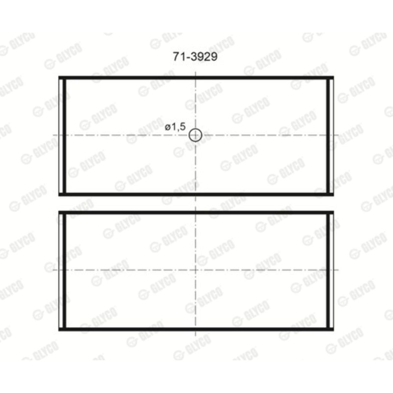 Glyco 71-3929/4 STD Big End Bearings