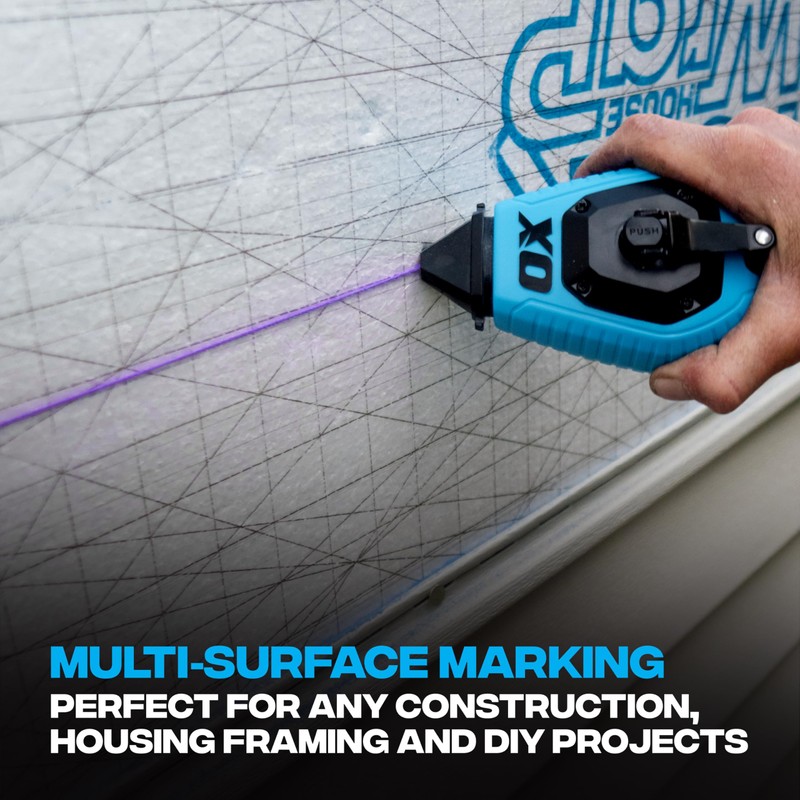 OX Pro 226g/8oz Standard Violet Marking Chalk - Permanence 1,