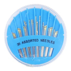 30Pcs Sewing Needles, Hand Sewing Needles Compact, 6 Sizes Stitching Needles Darning Needles