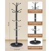 EZIVIEZ Modern Coat Rack Stand, Metal Freestanding Coat Rack with
