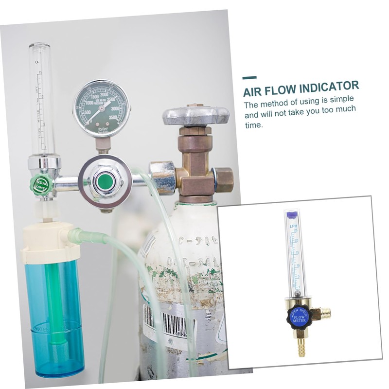 Hohopeti Sturdy Material Argon Indicator Co2 Regulator Air Indicator for