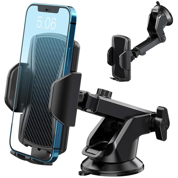 Hoppac Car Phone Holder, [Ultra Strong Suction] Mobile Phone Holder