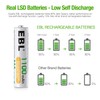 EBL Rechargeable AAA Batteries 1100mAh Ni-MH AAA Rechargeable Batteries 12