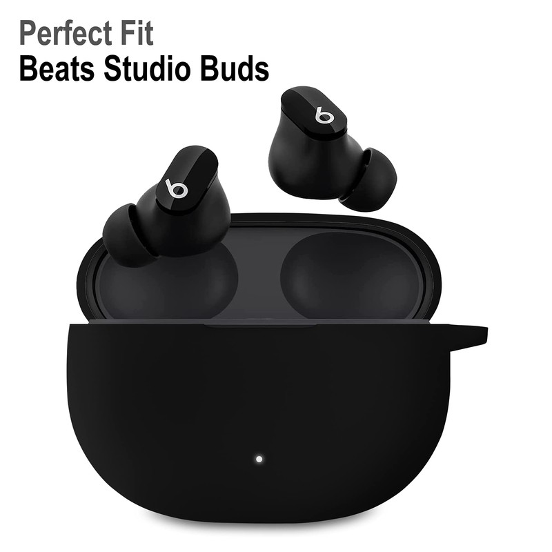 Geiomoo Silicone Carrying Case Compatible with BeatsStudio Buds, Portable Scratch