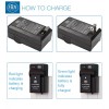 BM 2X EN-EL20A Batteries & Charger for Nikon Coolpix P1000,