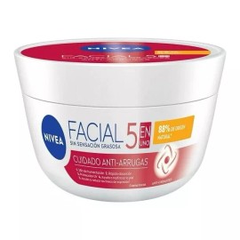 Nivea Facial Crema Cuidado Anti-Arrugas 375ml 5 en uno Anti-Oxidantes