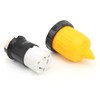 RV Cord Connector Locking Plug W/Cover Ring Power Socket 30Amp