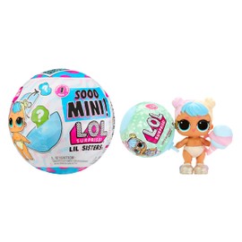 LOL Surprise Sooo Mini Lil Sisters - RANDOM ASSORTMENT - Includes Limited Edition Collectable Lil Sister Doll, 5 Surprises, and Mini LOL Surprise Ball - Great Gift for Kids Ages 4+