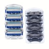 Men's Razor Blades, Manual Razor Blade Set, Replacement Razor Blades