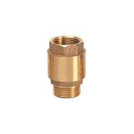 Ribiland - Check Valve Brass 1 1/4 Output Male/Female - PRCAMF2 Ribiland