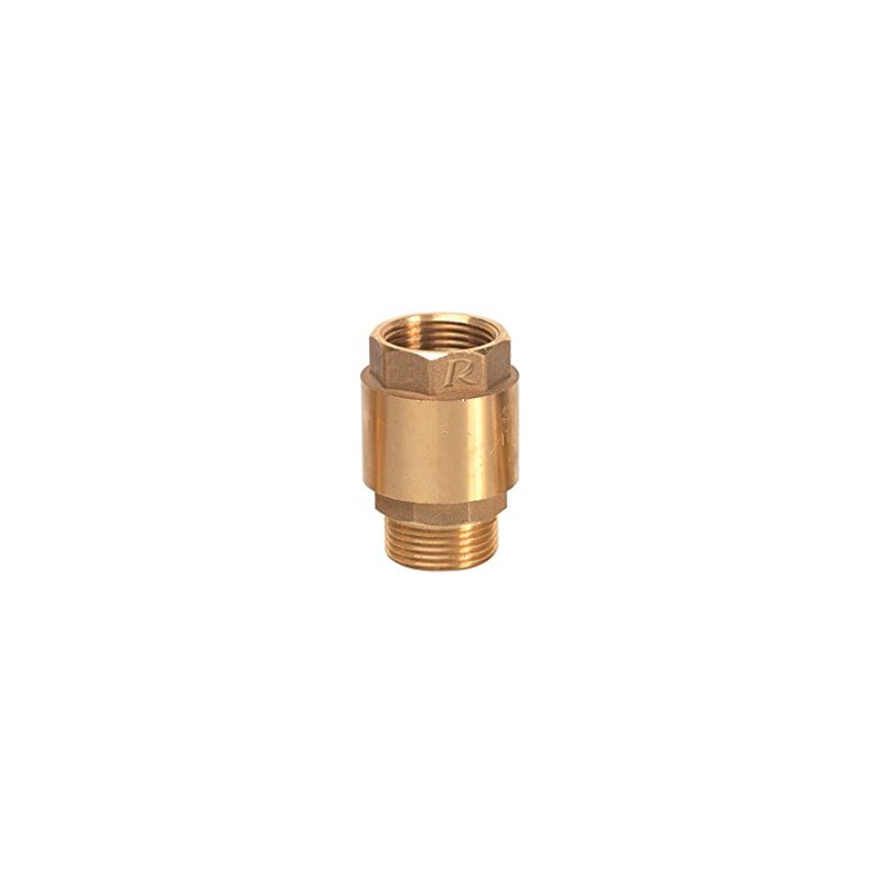 Ribiland - Check Valve Brass 1 1/4 Output Male/Female -