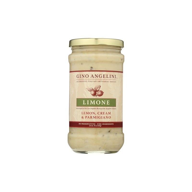 Gino Angelini Limone Lemon Alfredo Pasta Sauce