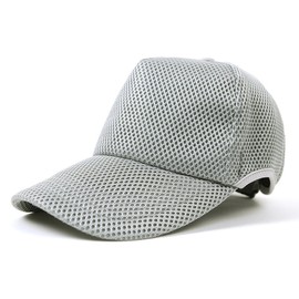 BIGWATCH Men's Plain Round Mesh Cap, Large Size - grays