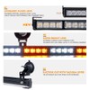 Xprite 35.5" Traffic Advisor Light Bar, LED Emergency Strobe Lights