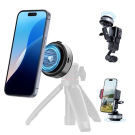 Ulanzi SK-23 吸盤マウント 電動式 車載マウント フロント・リア・サイドのガラスに吸着でき 三脚 1/4インチネジ穴 取り付け簡単 耐荷重1kg GoPro Max Hero 13 12 11 10 9 8 7 6 5 Insta360 DJI Osmo Pocket 2 Action 2 3 アクションカメラ スマホ互換