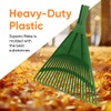 Superio Adult Rake Replacement Head, Durable Plastic Head to Sweep