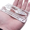Buspoll Survival Cards: (18- in -1) EDC wallet multifunctional survival