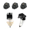 2 Pcs Upgraded 0.4mm High Flow H2D Hotend Kit for