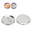 100 Sets 56mm Lapel Pins Button Parts Making Accessories DIY