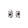 2x Universal 8 mm Motorcycle 22 mm Handlebar Mount Handlebar