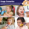 Oral Sensory Stimulation Kit with 6 Soft Textured Heads for