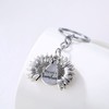 Moonffay Llavero de girasol con texto en inglés «You Are