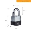 Yale - Y125B/60/133/1 High Security 60mm Laminated Steel Padlock -