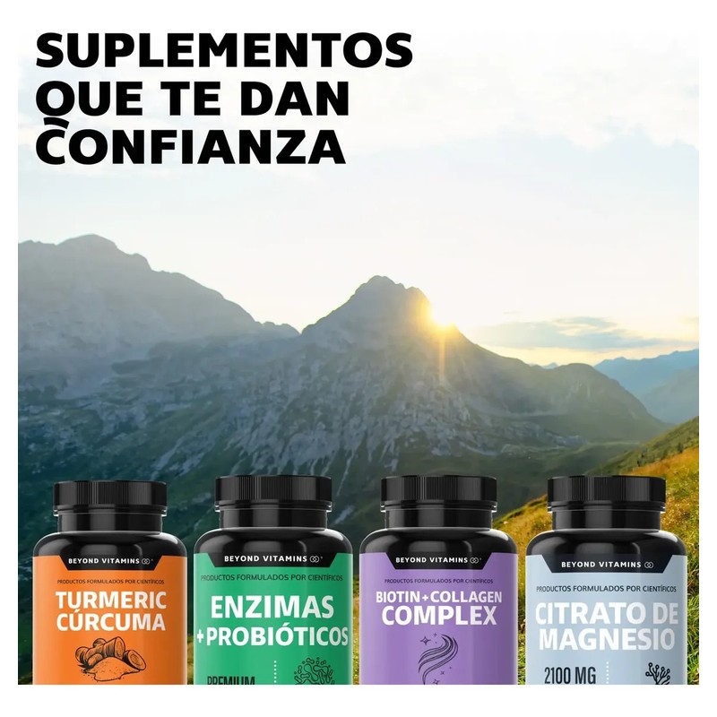 Suplemento Para Articulaciones Con Glucosamina Y Cúrcuma