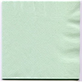Color 4 Origami Napkins "Green" (100 Count)