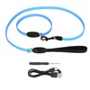 Outdoor Dog LED Collars with Leashes Set USB Rechargeable Pet