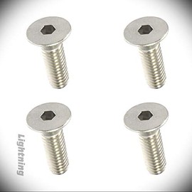 High-Strength Sheet Metal Screws - Durable Screws for Indoor and Outdoor Use - Versatile Screws for Crafting - Flat Head Socket Cap Screw 18-8 Stainless Steel 4-40 x 9/16" Size Set of 50