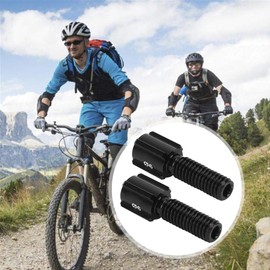 10PCS Black Bike Adjuster Screw, Thumb Shifter for Road Bike Rear Derailleur Brake Cable Line (Type M6)