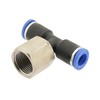 IQS T Push-in Fitting with Cylindrical Internal Thread G 1/8