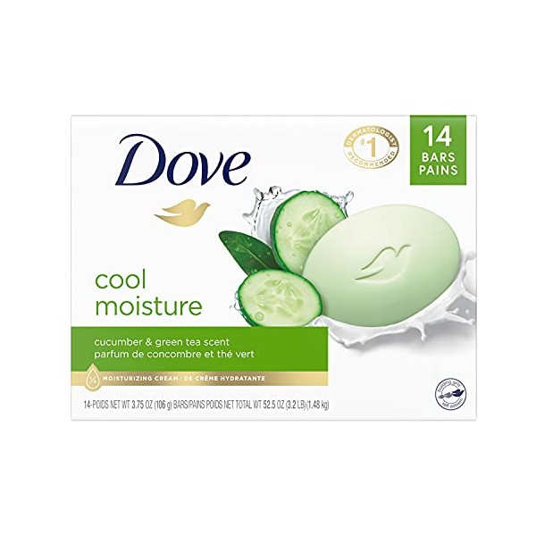 Dove Dove Skin Care Beauty Bar For Softer Skin Cucumber