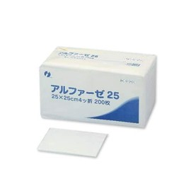 Alfase 25 (4-fold) 9.8 x 9.8 inches (25 x 25 cm) 002-20253 (200 pieces) Iwatsuki