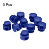 sourcing map 5pcs Plastic Cord Locks Double Hole Spring Toggle