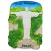 Christ the Redeemer Brazil Souvenir 3D Fridge Magnet, Rio de
