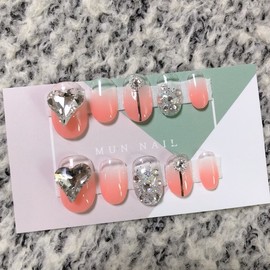 MunNail Heart Grenade Nail  - Ballerina / MunNail 하트그라네일  - 발레리나