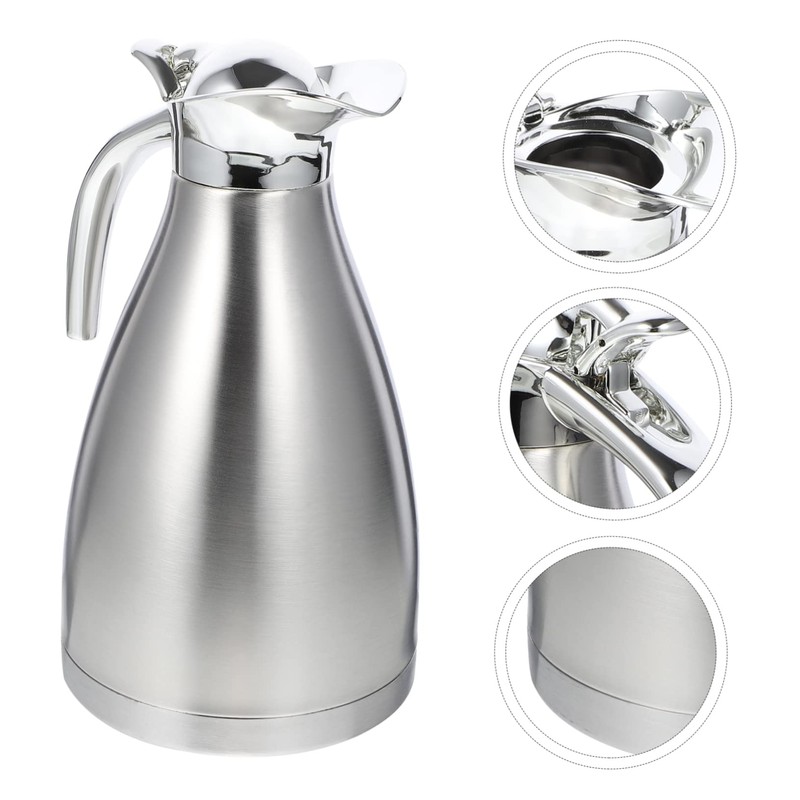 LABRIMP Stainless Steel Insulated Kettle Thermal Bottle 1.5l Double Layer