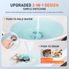 2 x Bathroom Sink Drain Strainer, Pop-up Sink Drain Strainer