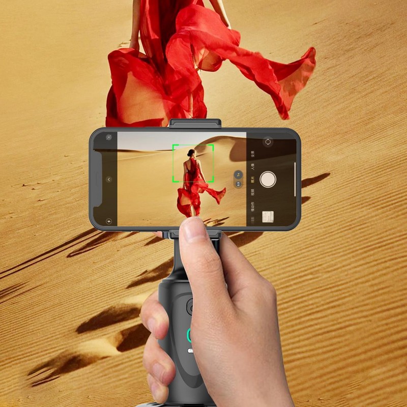 Auto Face Tracking Phone Holder 2 In1 360° Smart AI