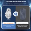 NOUKAJU Mouse Grip Tape Full Coverage for Keychron M6, Mouse