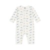 Petit Bateau Baby A0CSQ Sleep Well Without feet, White/Multicolor, 3
