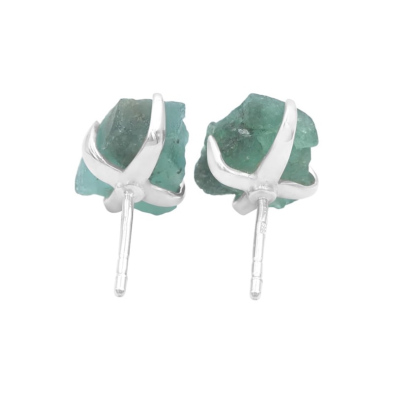Starborn Creations Emerald Crystal Post Style Earrings