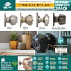 Enjoy Cover | 2 Pack Upgraded Ergonomic Design Door Knob