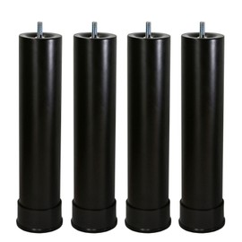 11 Inch Metal Adjustable Bed Base Frame Leg Replacement Heavy Duty Extra Height Leg Compatible with 93% of Frameworks Such as M8 M10 Thread (Set of 4)