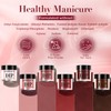 AZUREBEAUTY Dip Powder Set 6 Pcs Jelly Blush Gradient, Natural